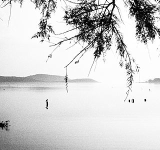 La mer en noir et blanc, rien que la mer, rien que du noir et blanc !